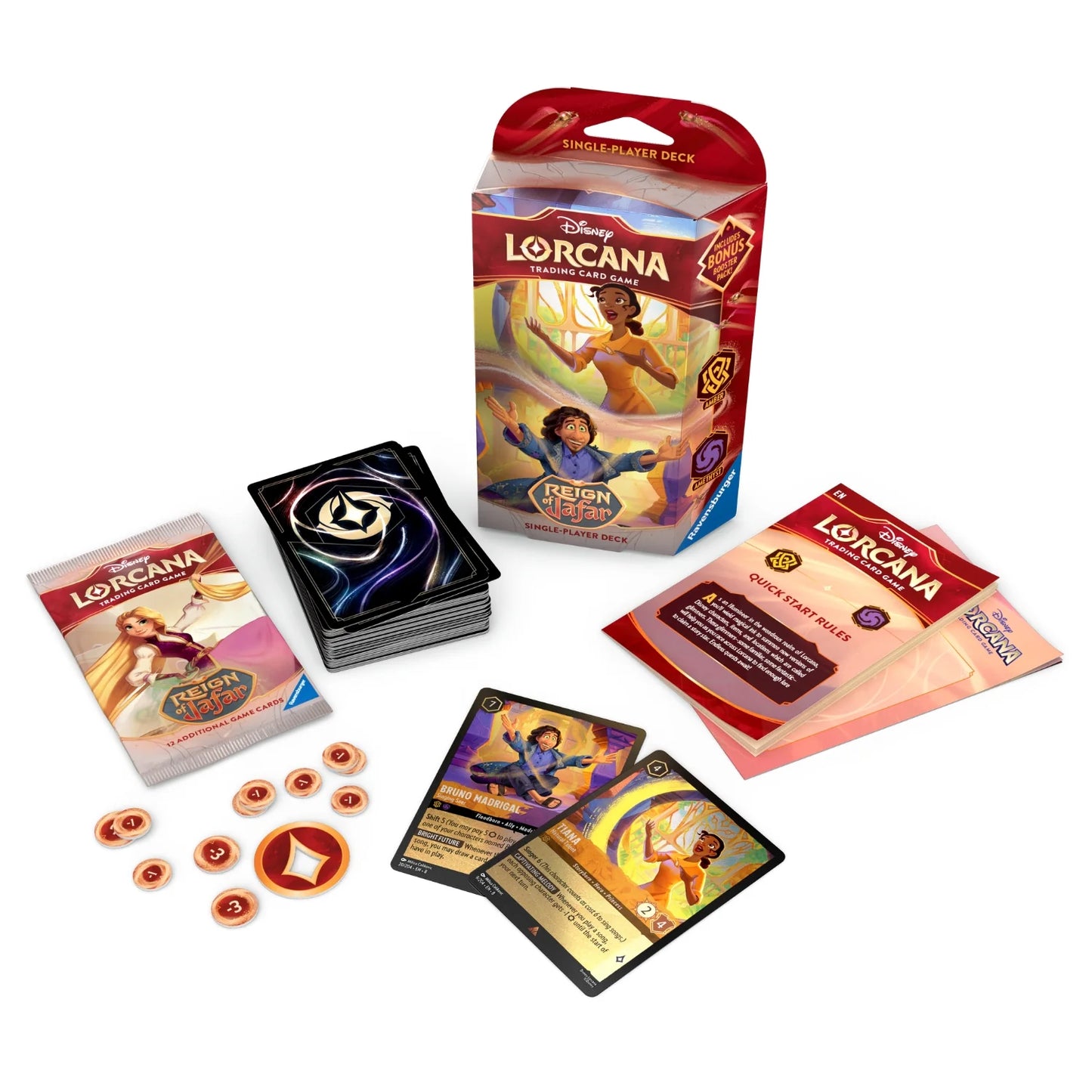 Disney Lorcana S8 Reign of Jafar Single-Player Deck