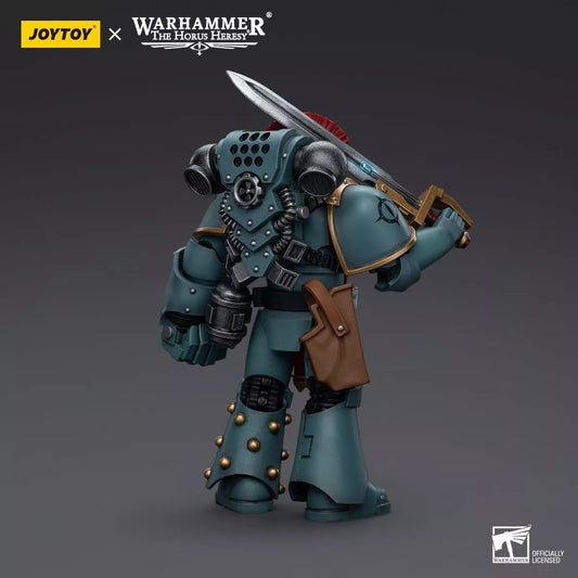 Warhammer: Sons of Horus MKIV Tactical Squad Sergeant with Power Fist