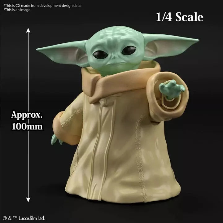 Star Wars The Mandalorian 1/4 Scale Plastic Model Kit Grogu Statue