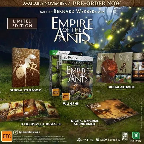 Empire of the Ants Limited Edition PS5