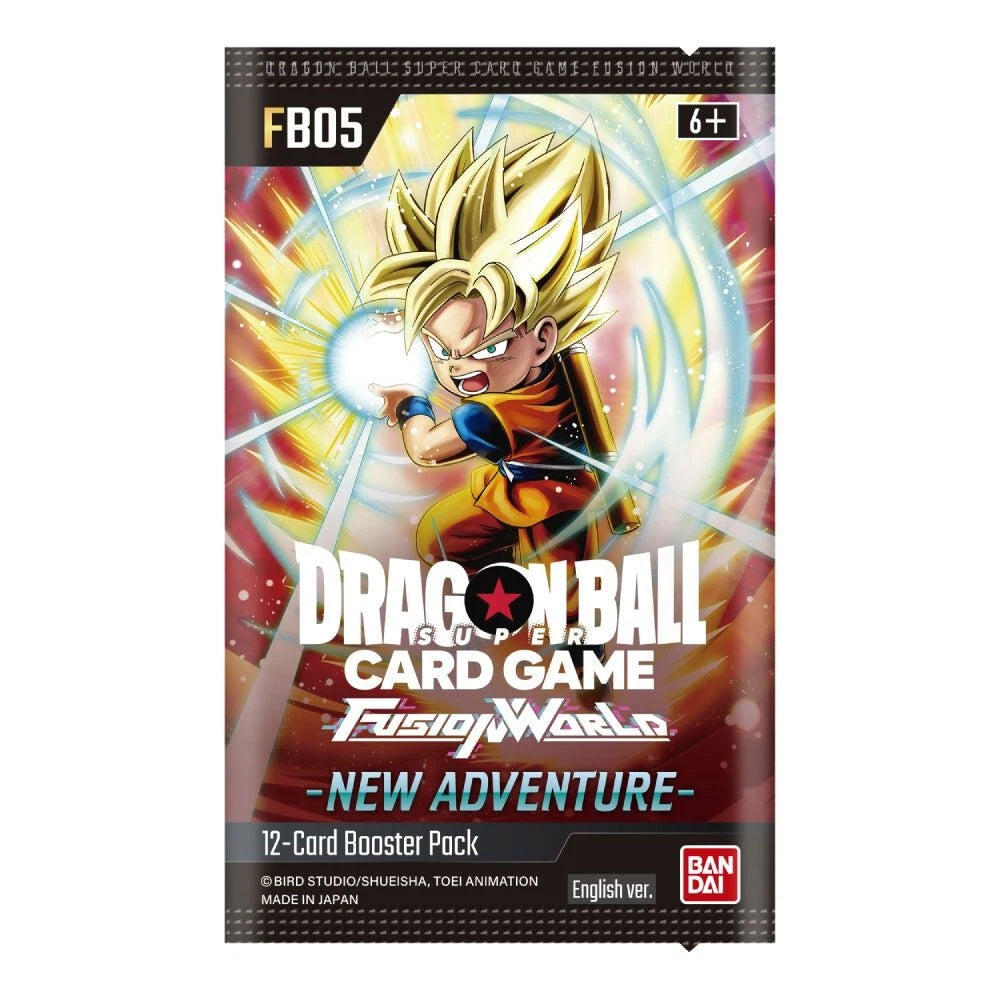 Dragon Ball Super Card Game: Fusion World – Single Booster: New Adventure [FB05
