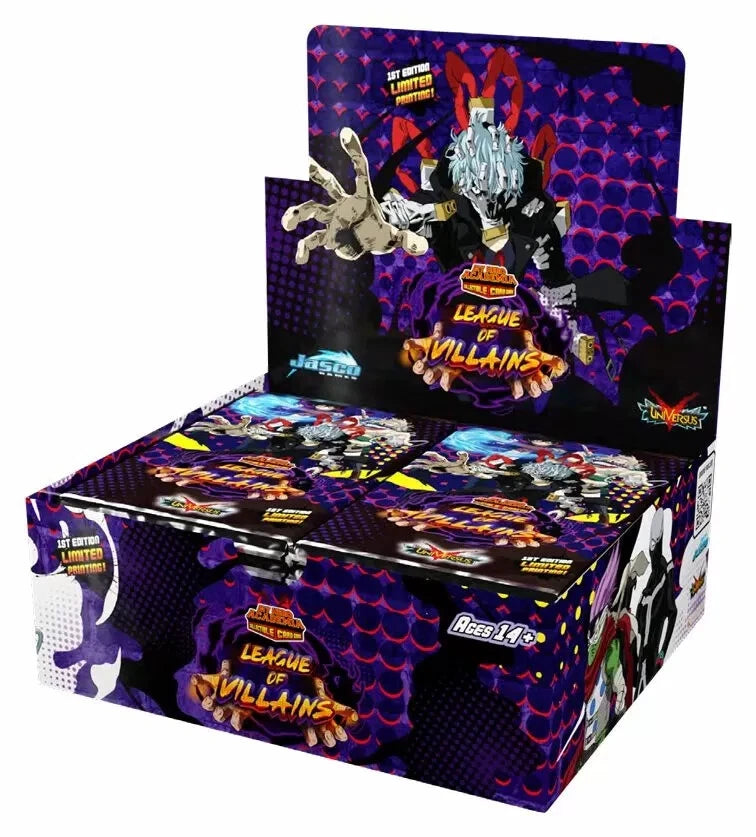 My Hero Academia Wave 4 League of Villains Booster Box