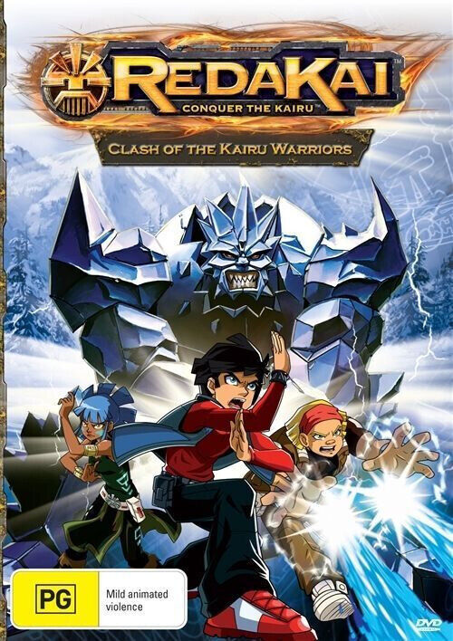 Redakai - Clash Of The Kairu Warriors (DVD, 2011)