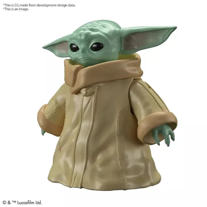 Star Wars The Mandalorian 1/4 Scale Plastic Model Kit Grogu Statue