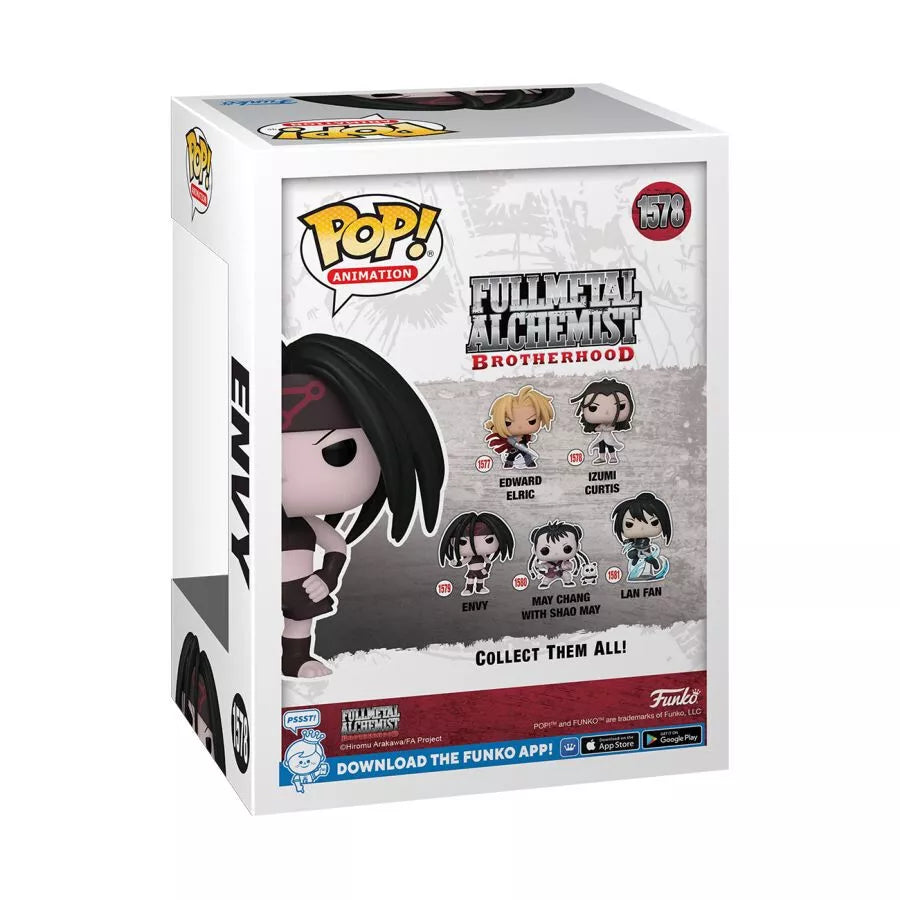 Fullmetal Alchemist: Brotherhood - Envy Pop! Vinyl