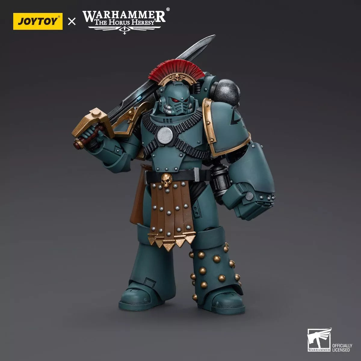 Warhammer: Sons of Horus MKIV Tactical Squad Sergeant with Power Fist