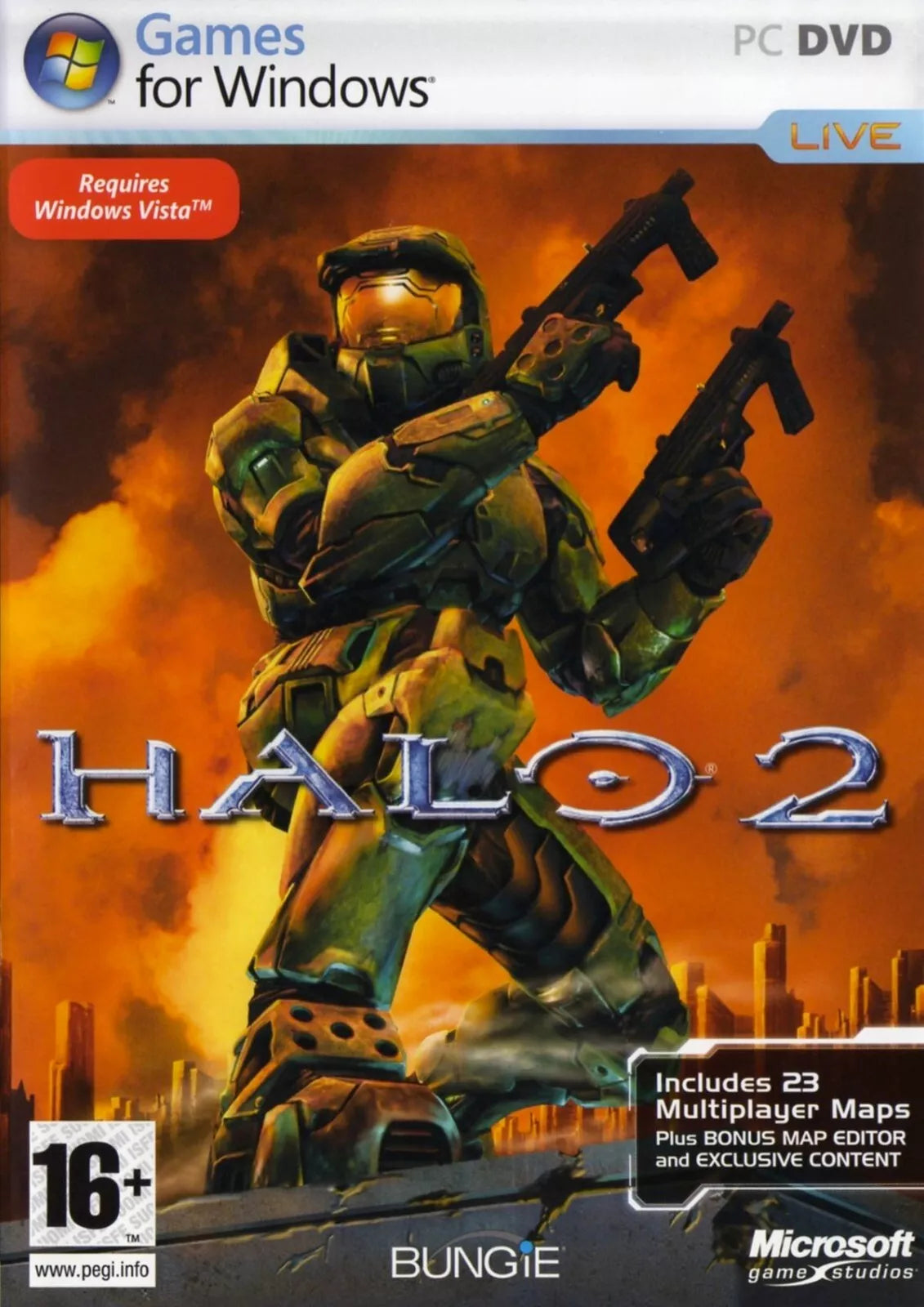 HALO 2 - Windows Vista PC Game - User Manual Included