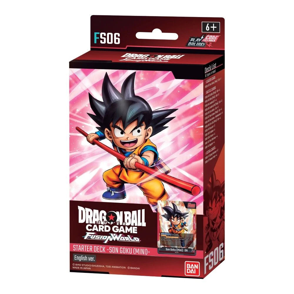 Dragon Ball Super Card Game: Fusion World – Starter Deck: Son Goku (Mini