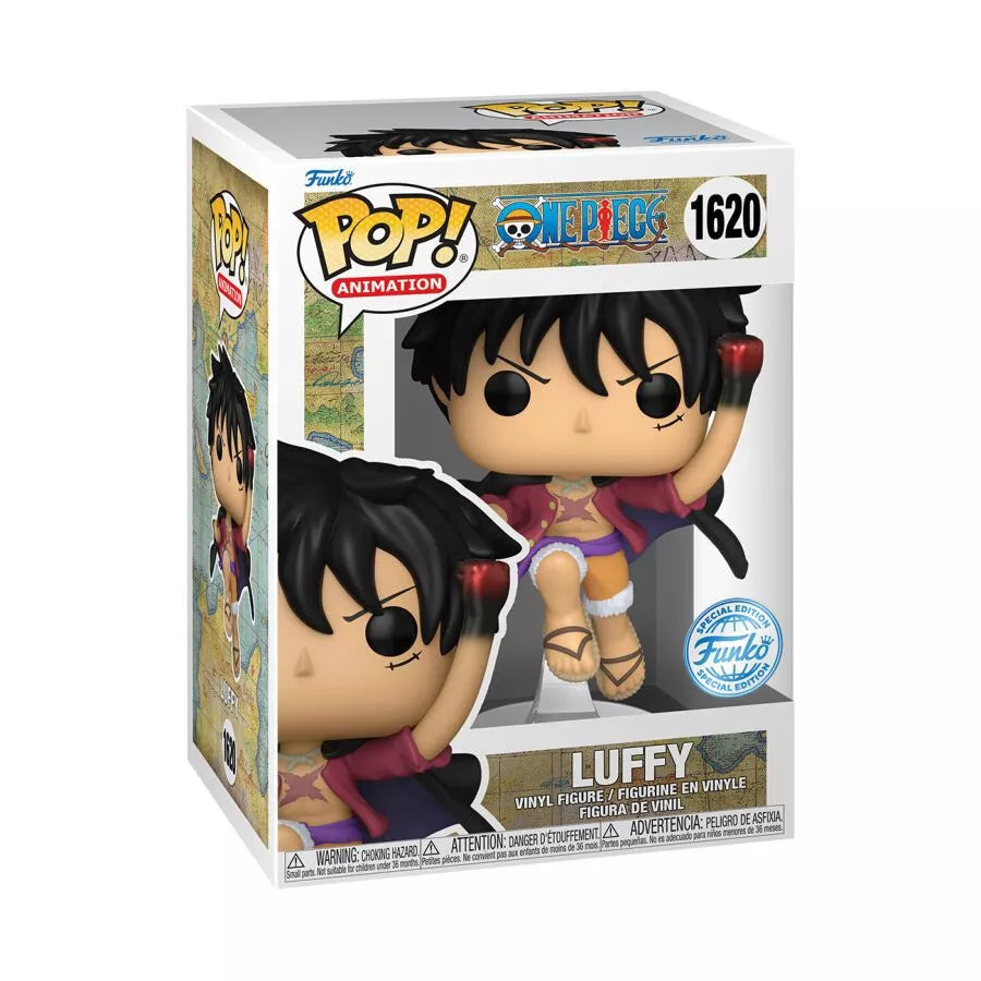 One Piece - Luffy Uppercut Special Edition Metallic Pop! Vinyl