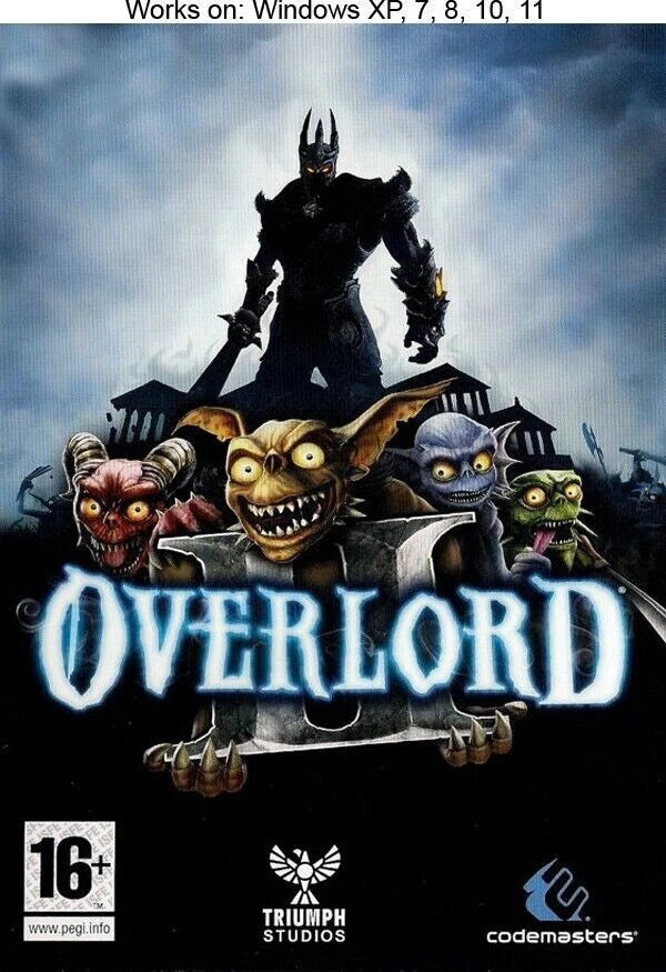 Overlord II 2 PC Game 2009 Windows 7 8 10 11