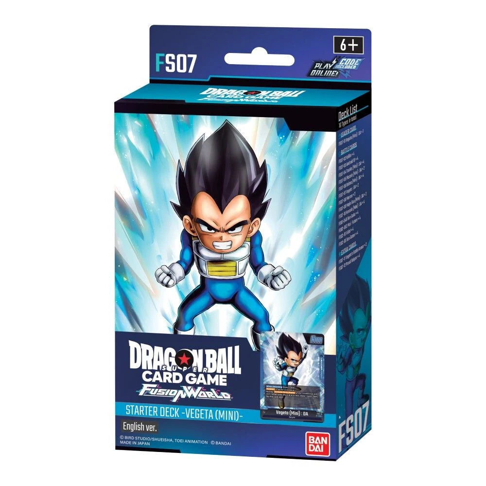 Dragon Ball Super Card Game: Fusion World – Starter Deck: Vegeta (Mini)