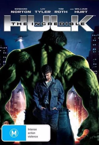 The Incredible Hulk (DVD, 2008)