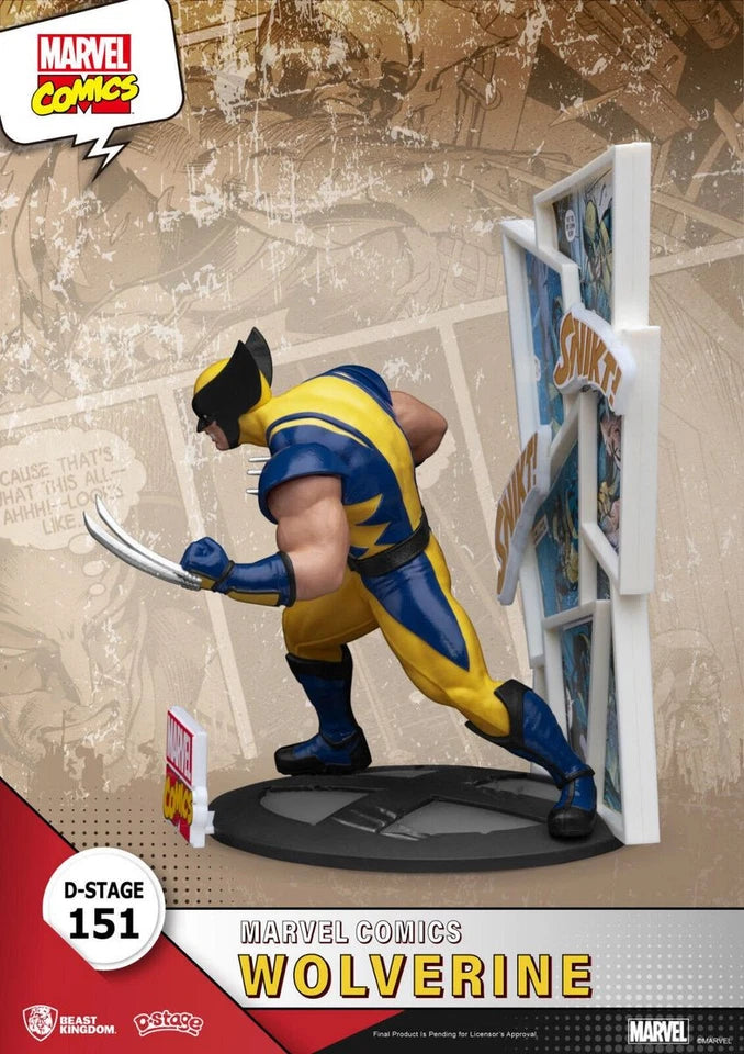 Beast Kingdom D Stage Marvel Comics Wolverine