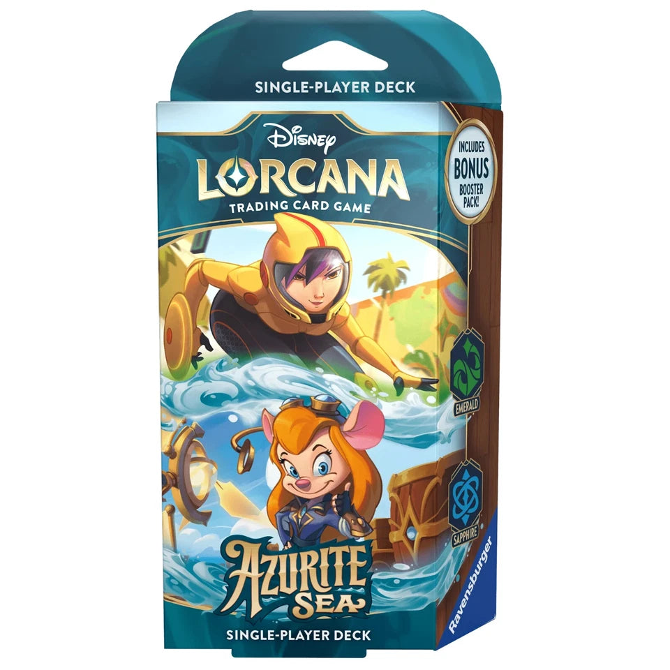 Disney Lorcana S6 Azurite Sea Starter Deck