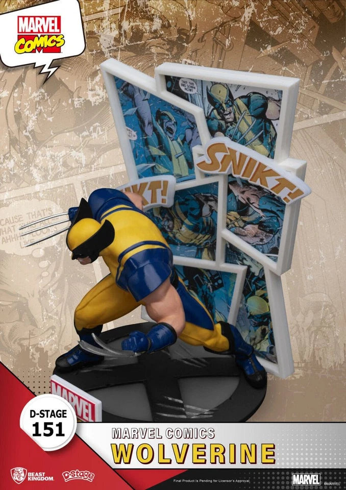 Beast Kingdom D Stage Marvel Comics Wolverine