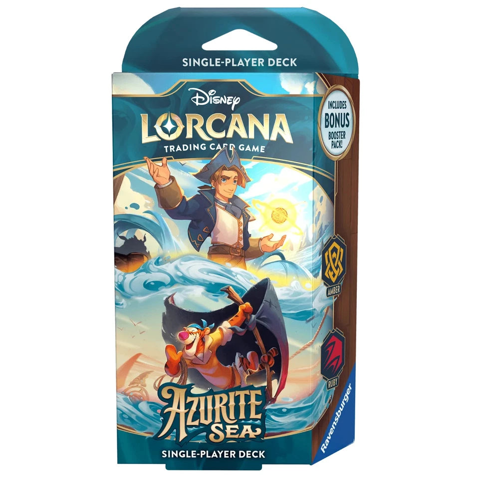 Disney Lorcana S6 Azurite Sea Starter Deck