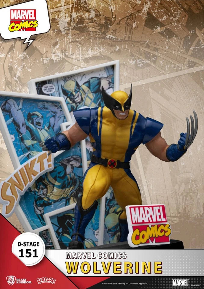 Beast Kingdom D Stage Marvel Comics Wolverine