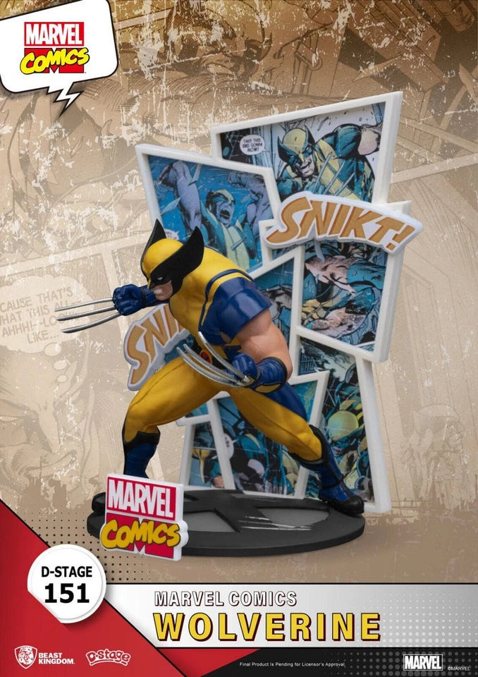 Beast Kingdom D Stage Marvel Comics Wolverine