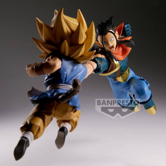 DRAGON BALL GT - MATCH MAKERS - SUPER ANDROID 17 VS SUPER SAIYAN SON GOKU