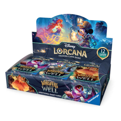 Disney Lorcana S10 Whispers in the Well Booster Display