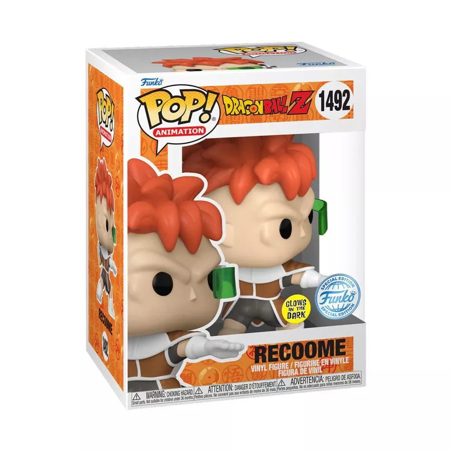 Dragonball Z - Recoome US Exclusive Glow Pop! Vinyl [RS]