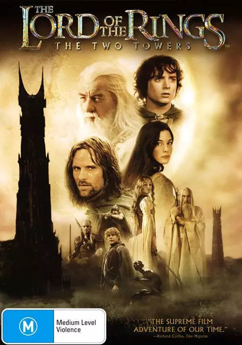 The Lord Of The Rings - The Two Towers (DVD, 2002)