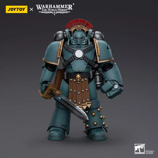 Warhammer: Sons of Horus MKIV Tactical Squad Sergeant with Power Fist