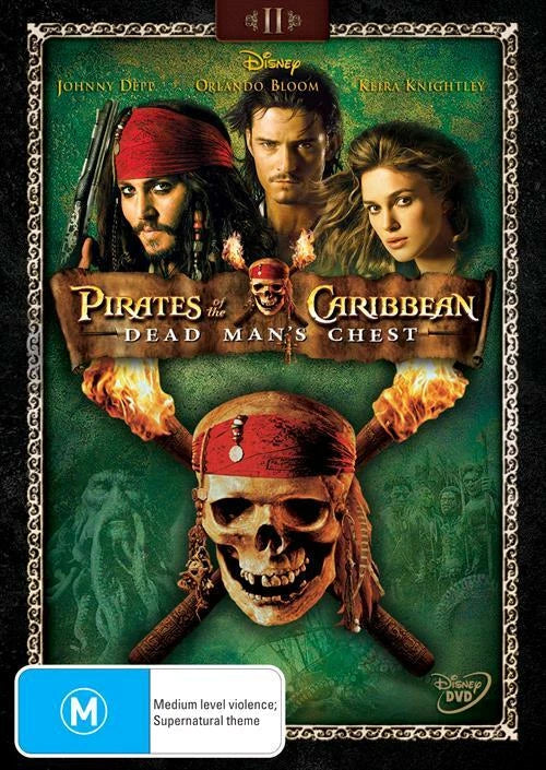 Pirates Of The Caribbean - Dead Man's Chest  (DVD, 2006)