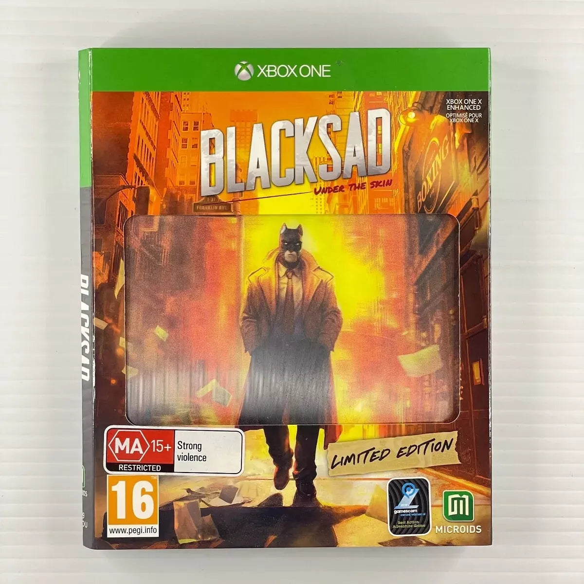 Blacksad: Under the Skin - Limited Edition (Xbox One, 2019) 4 postcards - SEALED